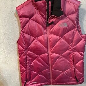 The North Face Pink Quilted Vest